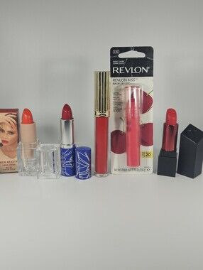 Red Lippie Lot (5 FULL-SIZES)